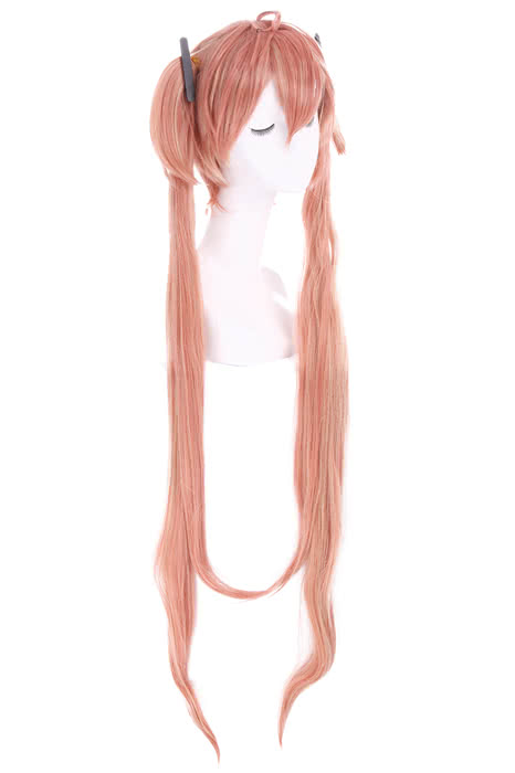100cm Long Brown Gradient  Black Bullet Aihara Enju Straight Cosplay Wig