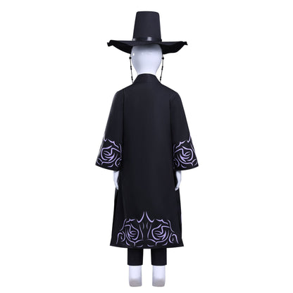 KPop Demon Hunters Saja Boys Qin Yu Adult Kids Cosplay Costumes