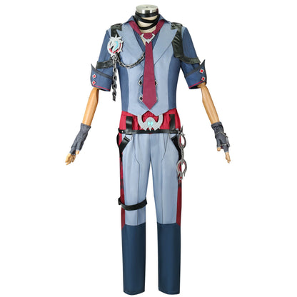 Genshin Impact Fontaine Judge Wriothesley Fullset Cosplay Costumes