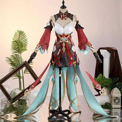 Genshin Impact Alice Top Level Fullset Cosplay Costumes