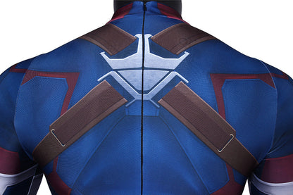 Avengers 2 Age of Ultron Captain America Steven Rogers Jumpsuit Costumes