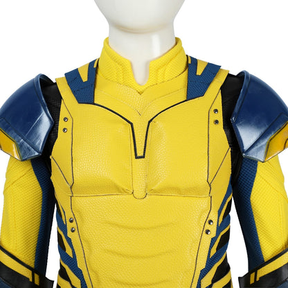 Deadpool 3 Deadpool & Friend Wolverine KID Full Set Cosplay Costumes