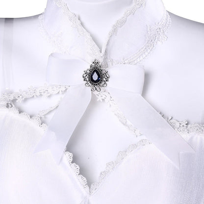 Azur Lane Cheshire White Seaside Melody Wedding Dress Cosplay Costumes