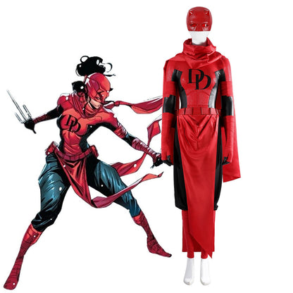 Daredevil Elektra Natchios Top Level Female Cosplay Costumes