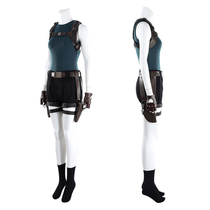 Tomb Raider The Legend of Lara Croft Full Set Cosplay Costumes