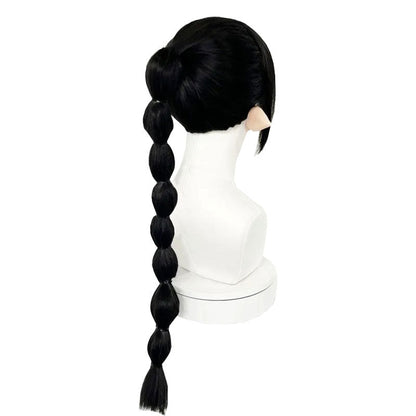 Baldur's Gate 3 ShadowHeart Black Cosplay Wig