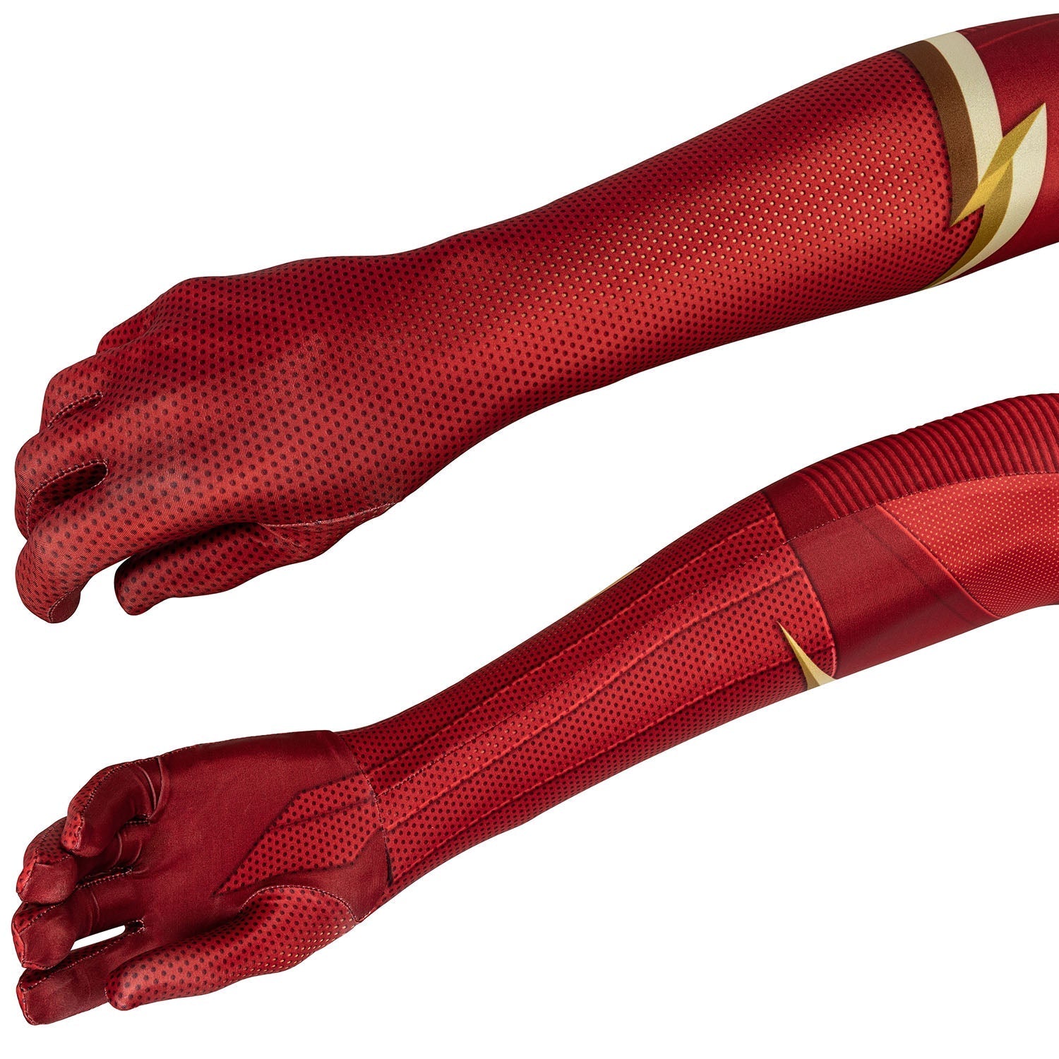 The Flash Season 5 Barry Allen Male Jumpsuit with Mask Cosplay Costumes