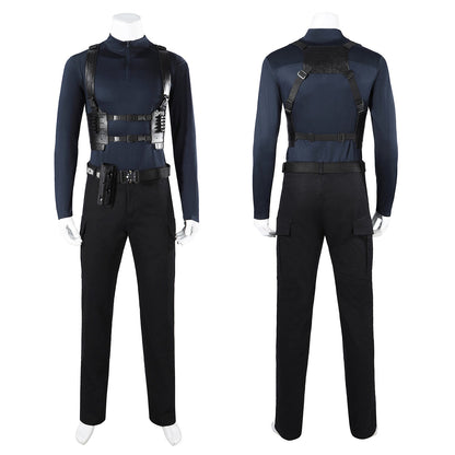 Resident Evil 9 Requiem Leon Leather Jacket Fullset Cosplay Costumes