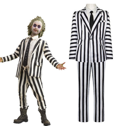 Beetlejuice 2 Beetlejuice Cosplay Costume Halloween Costume