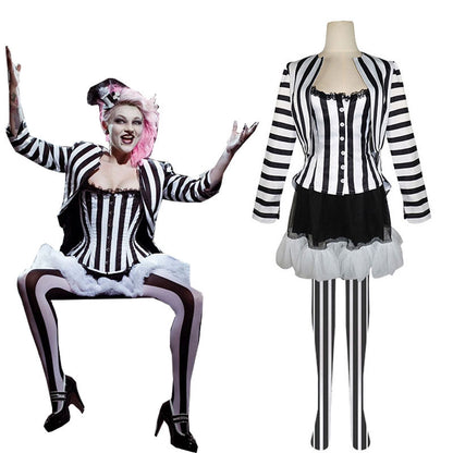 Beetlejuice 2 Lydia Deetz Cosplay Costume Halloween Costume