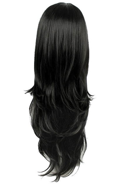 Beyond the Boundary Mitsuki Nase Black Long Anime Cosplay Wigs