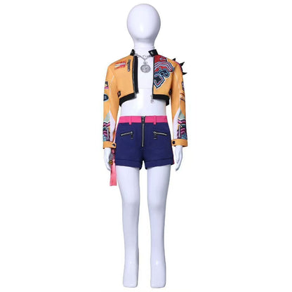 KPop Demon Hunters Rumi Outfit Fullset Adult Kids Cosplay Costumes