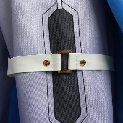 Honkai: Star Rail Sunday White Blue Outfit Carnival Cosplay Costumes