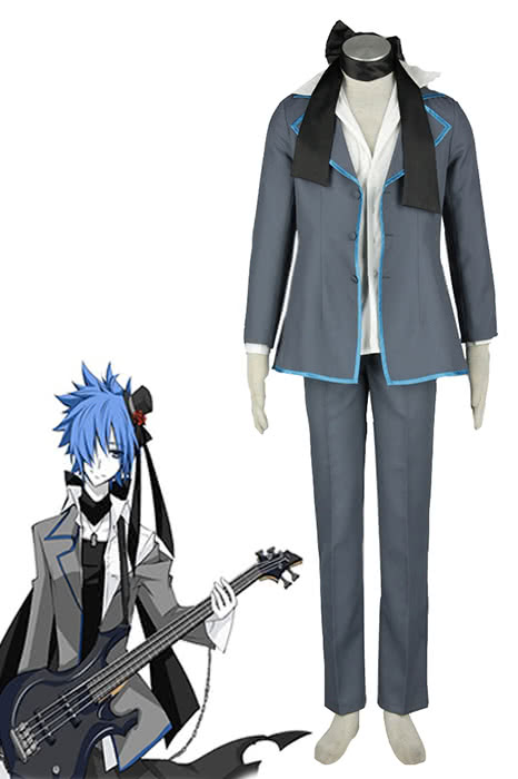 Vocaloid Black Kaito Cosplay Costume