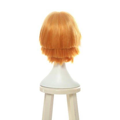 Demon Slayer / Kimetsu no Yaiba  Zenitsu Agatsuma Blonde Short Cosplay Wigs