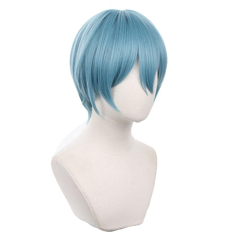 Blue Lock Hiori Yo Blue Short Cosplay Wigs