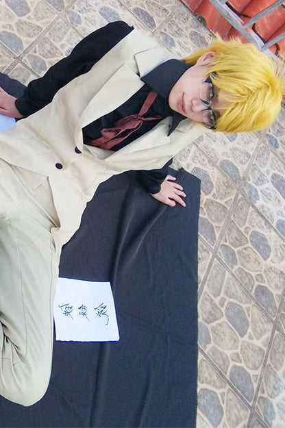 omgcos Bungou Stray Dogs Doppo Kunikida Cosplay Costumes