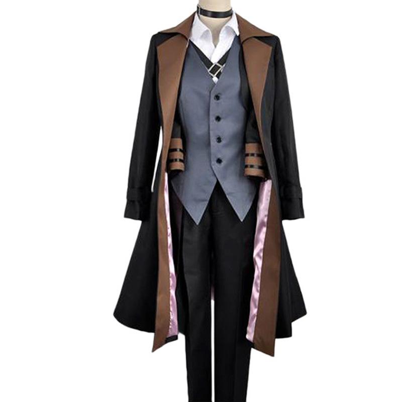 Bungou Stray Dogs Ch¨±ya Nakahara Anime Cosplay Costumes