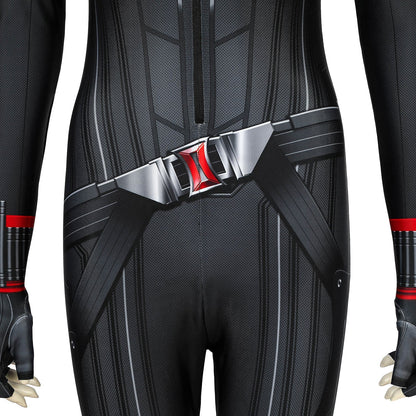 Avengers 4 Black Widow Natasha Romanoff Jumpsuit Cosplay Costumes