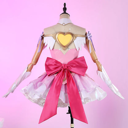 Overwatch 2 Magical Girl Juno Dress Full Set Cosplay Costumes