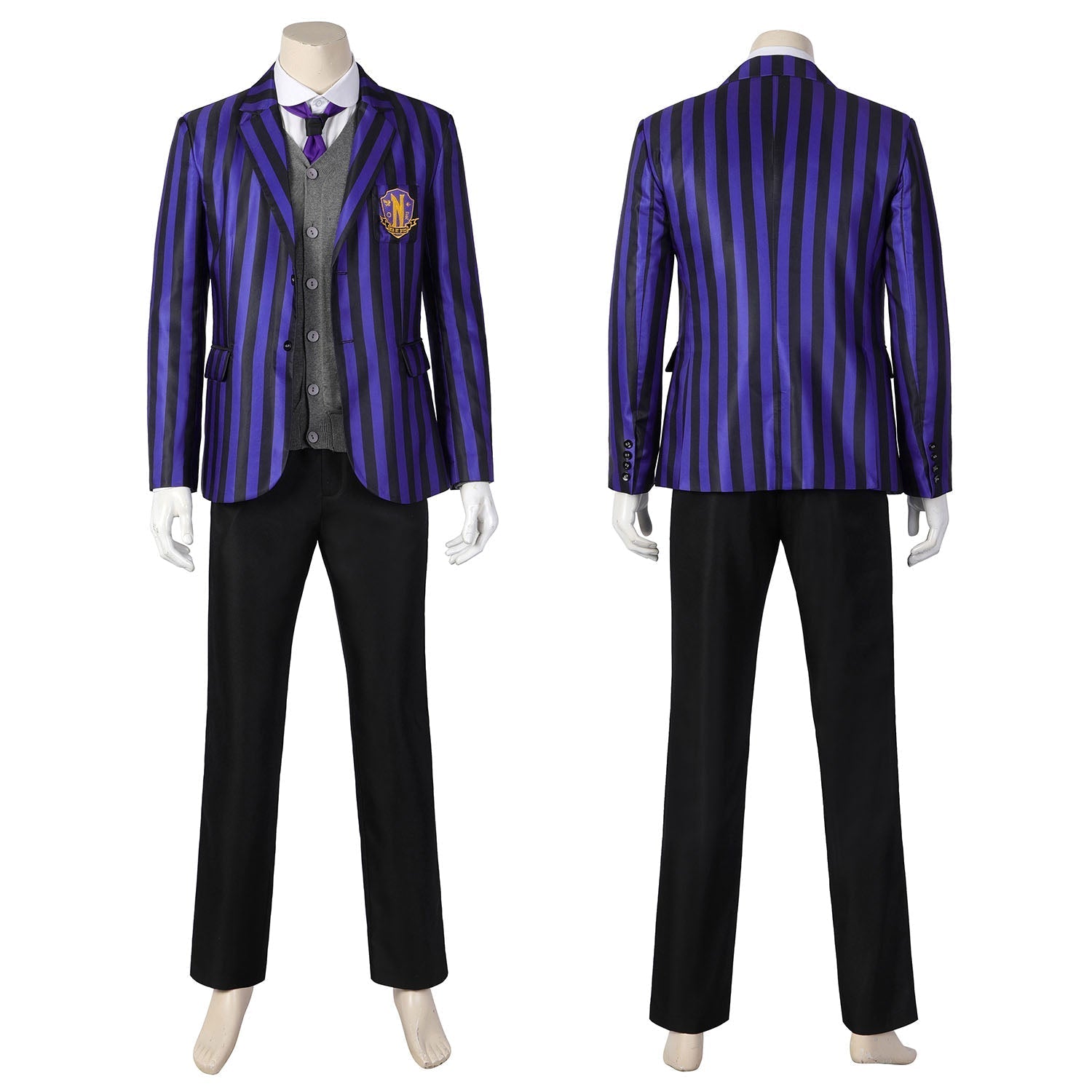 Wednesday 2 The Addams Family Eugene Otinger Nevermore Academy Uniform Costumes