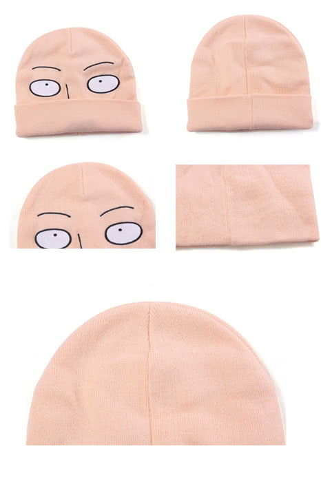 One Punch Man Saitama With Vacant Look Cosplay Costumes Hat