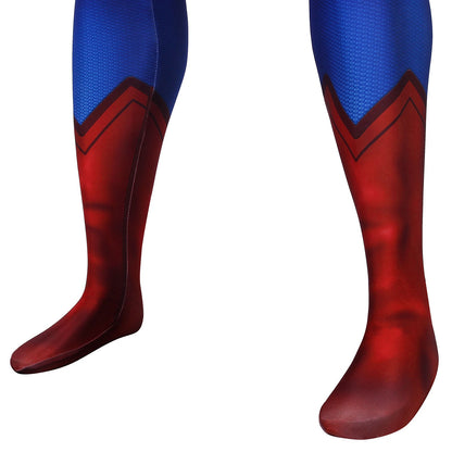 Crisis on Infinite Earths Superman Kal-El / Clark Kent Jumpsuit Cosplay Costumes