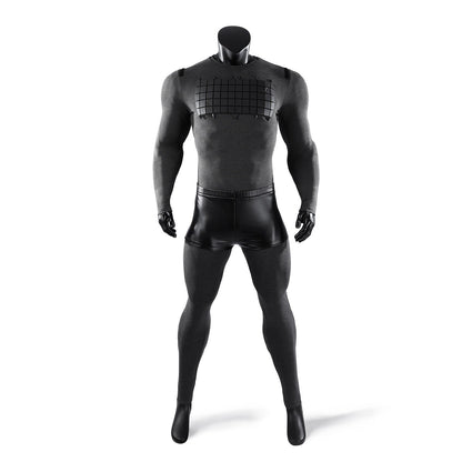 Absolute Batman Bruce Wayne Jumpsuit Full Set Cosplay Costumes