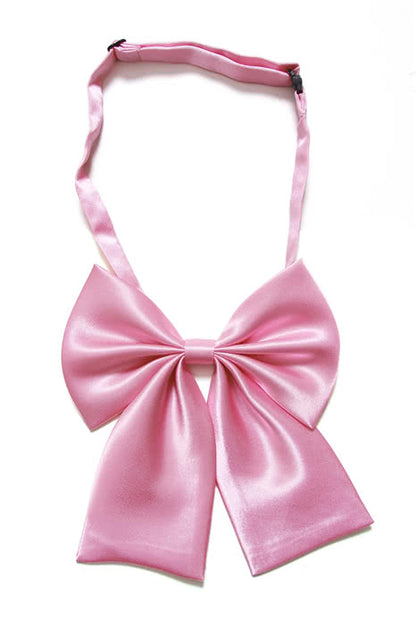 Pink Big Bow Tie Lovely And Nice For Cosplay