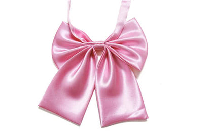 Pink Big Bow Tie Lovely And Nice For Cosplay
