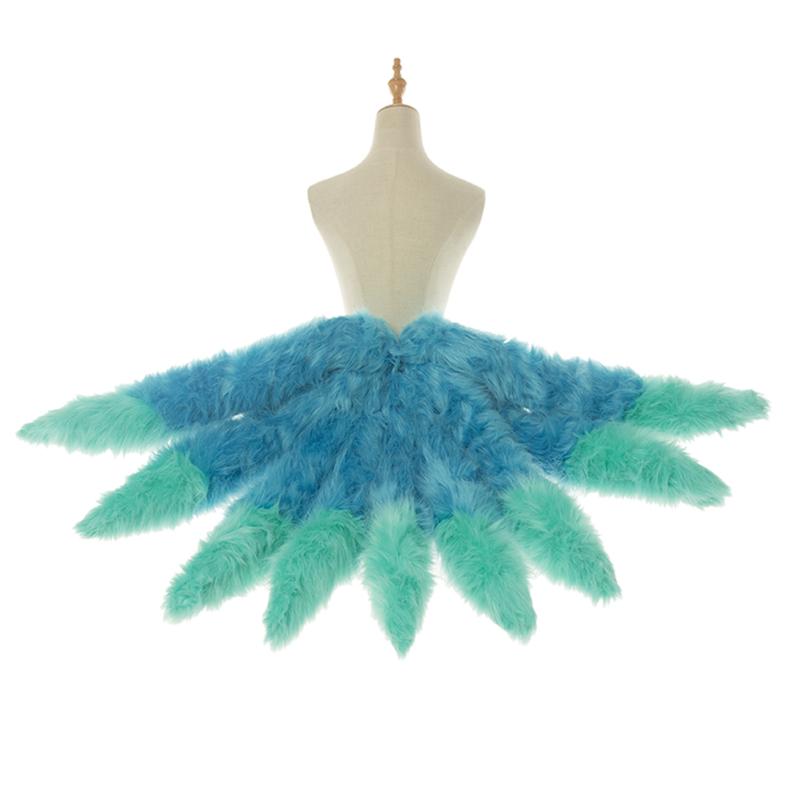 LOL Spirit Blossom Ahri  Gradient Tail Cosplay Prop