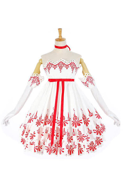 Presale Cardcaptor Sakura 20 Years Memorial  Cosplay Costumes Roses Dresses