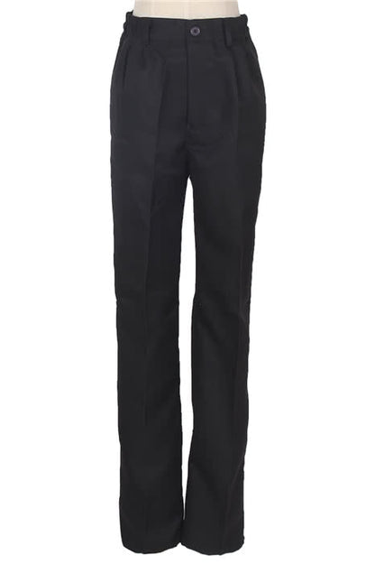 Gintama Earthworks Fourteen Lang Cosplay Costume Shinsengumi Uniform Black Uniform