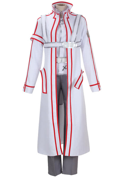 Sword Art Online Kirito Knights of the Blood White Cosplay Costume