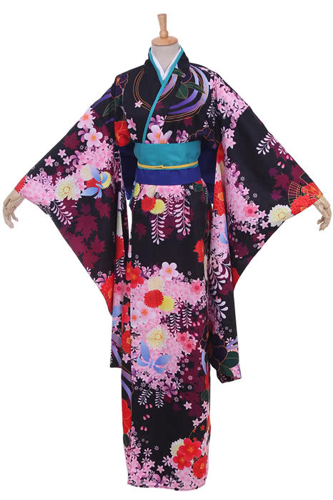 Hell Girl Enma Ai  kimono Cosplay Costume
