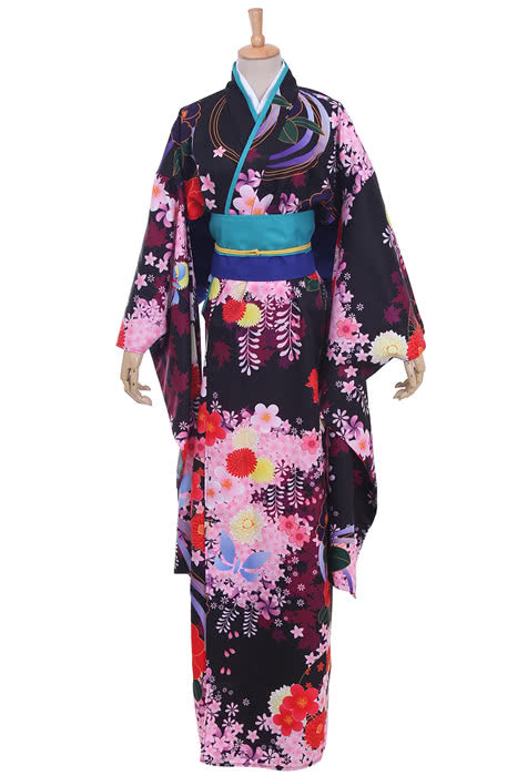 Hell Girl Enma Ai  kimono Cosplay Costume