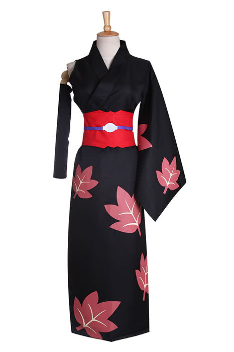 Gintama Tsukuyo Suit Cosplay Costume Black