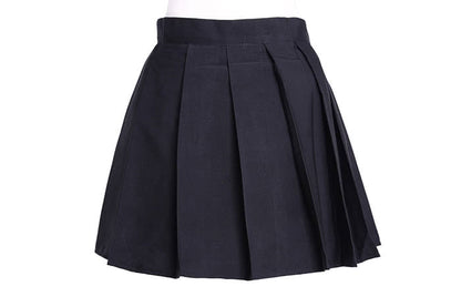 Black High School Girls Uniform Cosplay Costumes