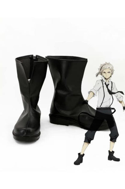 Bungou Stray Dogs Atsushi Nakajima Customized Anime Cosplay Shoes Boots