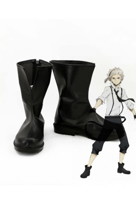 Bungou Stray Dogs Atsushi Nakajima Customized Anime Cosplay Shoes Boots