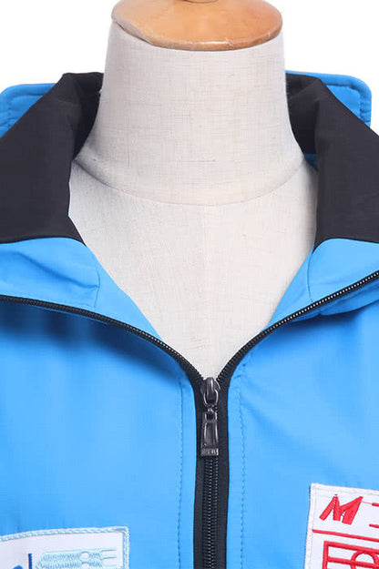 Yuri on Ice Yuri Katsuki Blue Sportswear Jacket Cosplay Costumes