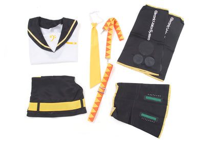 VOCALOID Kagamine Rin/Ren Cosplay Costume Anime Boy School Uniform