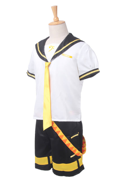 VOCALOID Kagamine Rin/Ren Cosplay Costume Anime Boy School Uniform