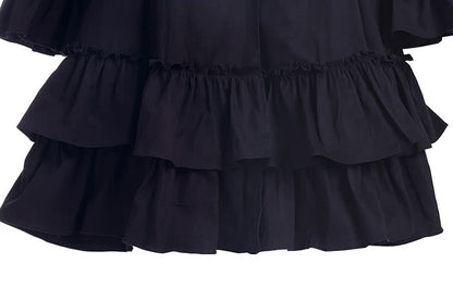 Sweet Love Cute Grey Short Dress With Bowknot Lolita Cosplay Costumes