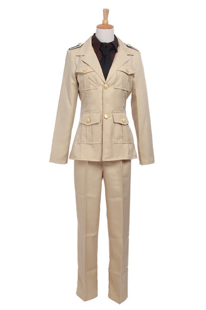 Axis Powers Hetalia Feliciano Vargas Italy Uniform Cosplay Costume