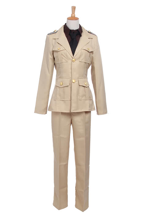 Axis Powers Hetalia Feliciano Vargas Italy Uniform Cosplay Costume