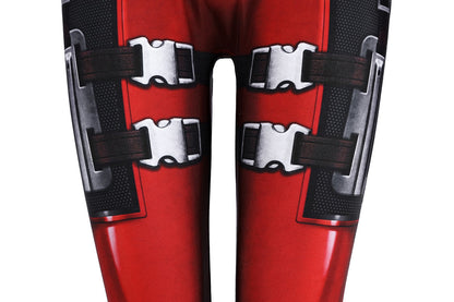 Marvel Deadpool Lady Wade Wilson Suit Jumpsuit Cosplay Costumes