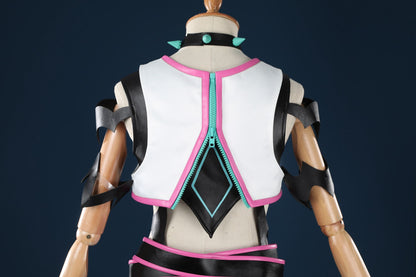 Overwatch 2 X Street Fighter 6 Juri Kiriko Cosplay Costumes