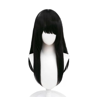 Chainsaw Man Mitaka Asa Black Cosplay Wigs