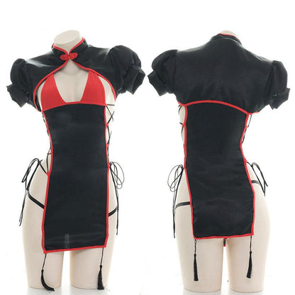 Cheongsam Dress Underwear Sexy Cosplay Costume